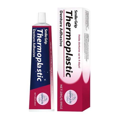 Cushion Grip Thermoplastischer Prothesenkleber 1 Unze – wasserfest und zinkfre