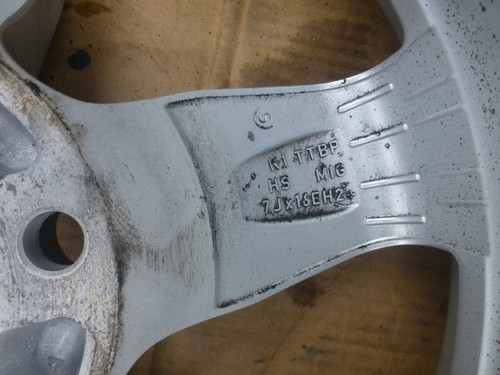 Llantas de aluminio 7x16 ET40 5x120 BMW SERIE 1 OPEL INSIGNIA - Imagen 10 de 11