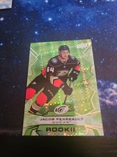 2022-23 Upper Deck Ice - Rookies Jacob Perreault #110 Green (RC)