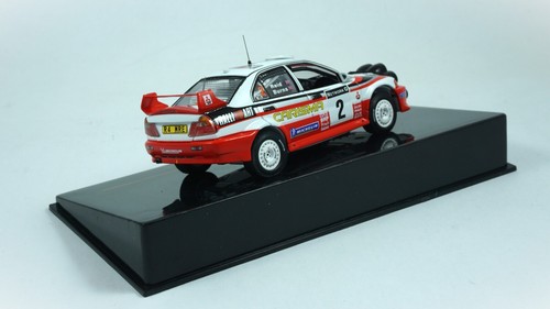 1:43 IXO Mitsubishi Carisma GT GB RAC Rally 1998 Burns WRC Rallye - Picture 2 of 3
