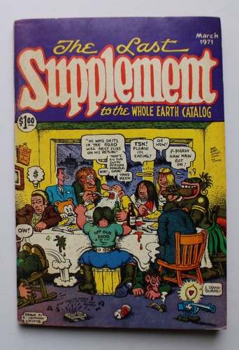 The Last Supplement Whole Earth Catalog R. Crumb 1971 Counterculture - Picture 1 of 6