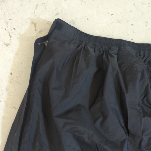 Marmot Rain Pants Men's Large Black Lightweight Windbreaker Side Zip - Picture 8 of 14