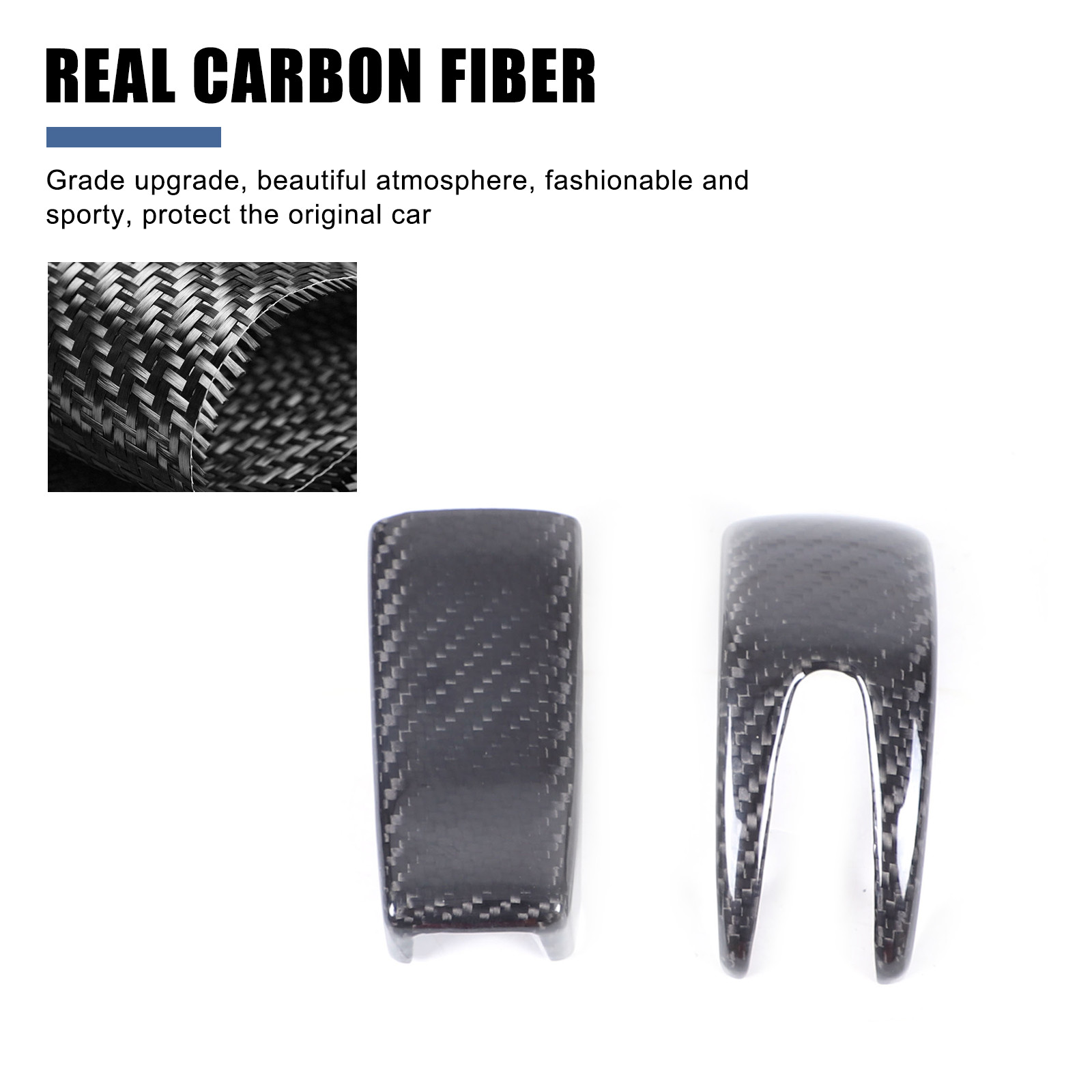 Carbon Fiber Central Console Gear Shift Knob Cover For Lotus EMIRA 2022-2025