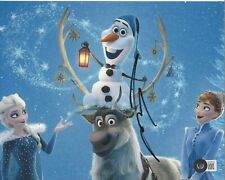 JOSH GAD SIGNED 'FROZEN' 8x10 MOVIE PHOTO 2 OLAF SNOWMAN ELSA BECKETT COA BAS JOSH GAD SIGNED 'FROZEN' 8x10 MOVIE PHOTO 2 OLAF SNOWMAN ELSA BECKETT COA BAS
