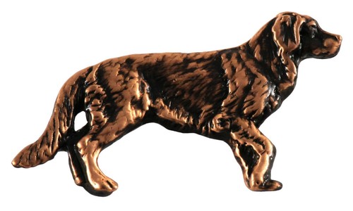 Pin o imán de nevera Pewter Golden Retriever para perro, D390F, hecho en EE. UU. - Imagen 4 de 7