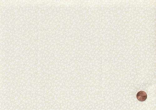 Lot of 10 Fat Quarters, Natural Cream Beige, 100% Cotton Fabric, 5 Prints 2 Each - Picture 3 of 6