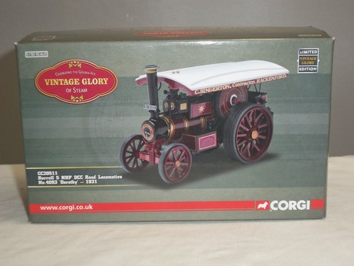 CORGI CC20511 BURRELL STEAM ENGINE DIECAST MODEL DOROTHY ROAD LOCOMOTIVE - Picture 4 of 5