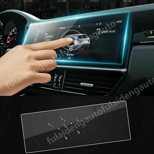 GPS Navigation Tempered Glass Screen Protector Film For Porsche Cayenne 2019-23 - Picture 2 of 7