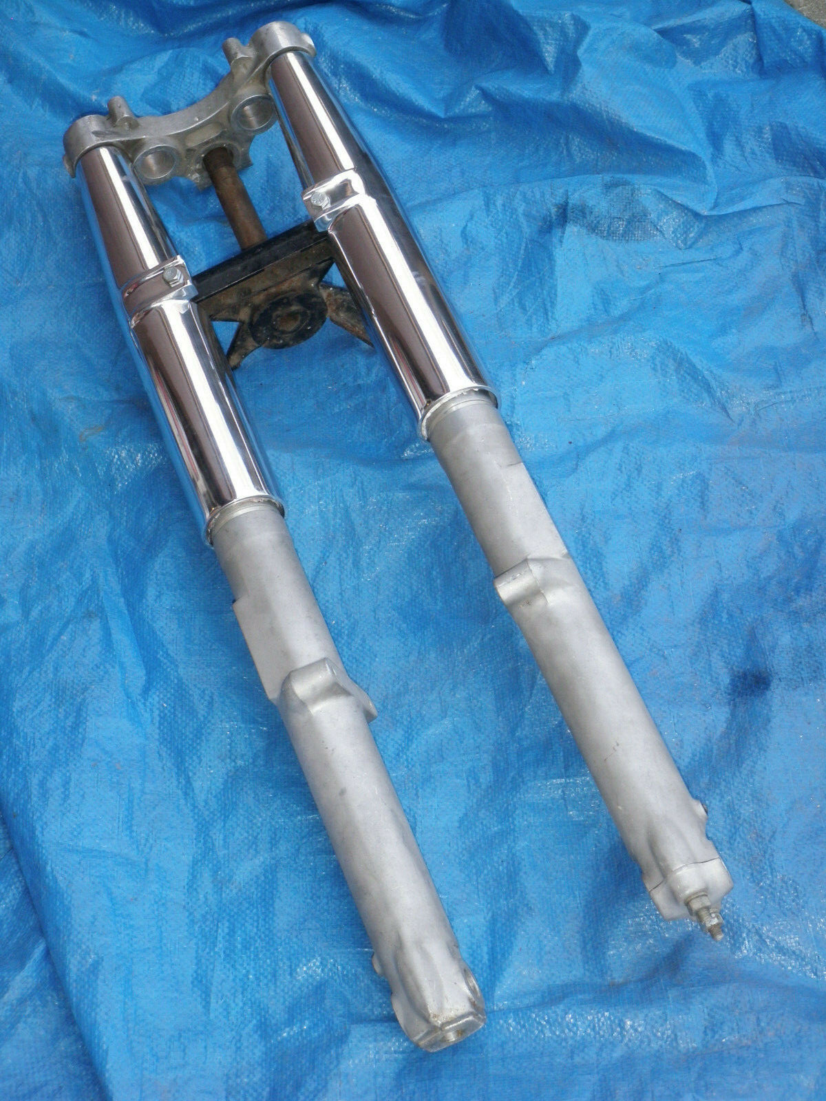 ALUMINUM FORK SHROUDS XLCH SPORTSTER HARLEY DAVIDSON CHOPPER BOBBER eBay