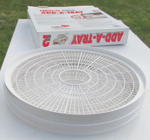 Nesco American Harvest Add-A-Tray WT-2 Fits FD 27 / 25 Dehydrator Set of 2 Trays