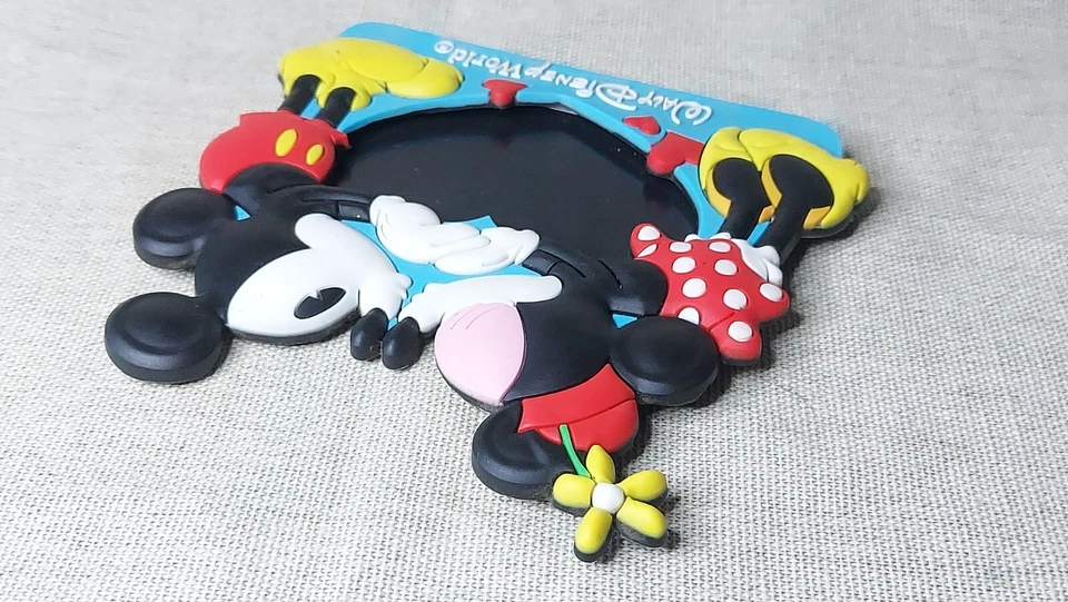 Walt Disney World Kissing Mickey & Minnie Photo Fridge Magnet - - Image 4 of 4