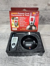 Maverick Voice Alert Remote Oven Thermometer & Timer Redi Chek Wireless ET-901B-
