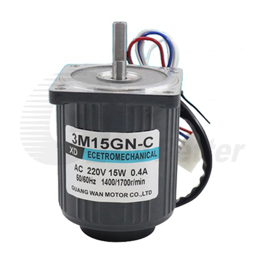Mini Wechselstrom Motor AC 220V 15W 50/60Hz Hoch Drehzahl Leise 1400RPM 2800RPM - Bild 10 von 10