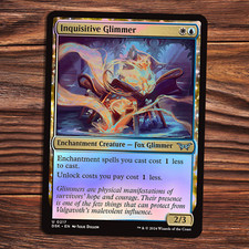 Inquisitive Glimmer - FOIL - Duskmourn - Magic the Gathering