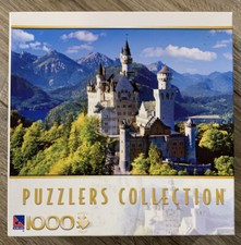 Sure-Lox Puzzle Puzzlers Collection NEUSCHWANSTEIN CASTLE 1000 Piece Puzzle