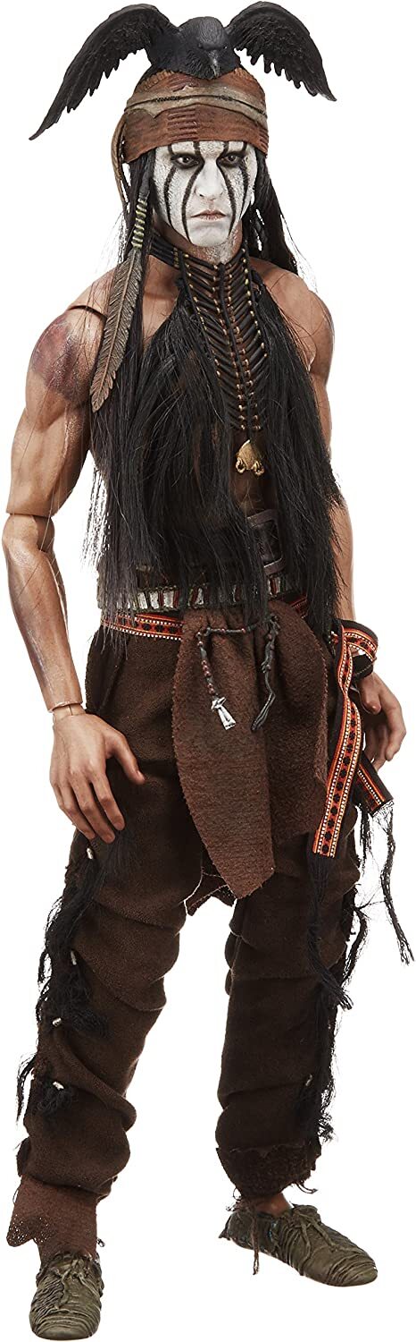 Hot Toys Movie Masterpiece Lone Ranger 1/6 Action Figure Tonto Johnny Depp