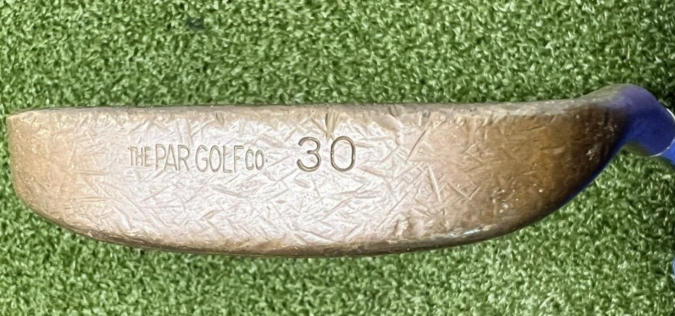 Putter The PAR GOLF Company hoja de latón #30 / 35" / todo original / sa8591 Foto 2 de 4