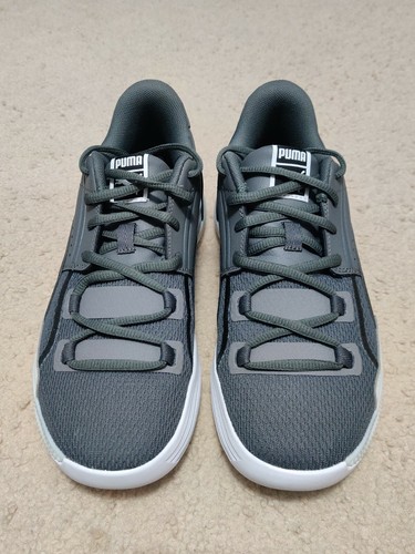 Puma Clyde Hardwood Team 194454-03 grau Basketballschuhe Herren 6 / Damen 7,5 - Bild 3 von 5