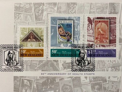 NEW ZEALAND 2009 CHILDREN'S HEALTH FIRST DAY COVER - Picture 3 of 3