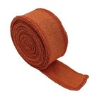 Burlap Orange Ribboncraft 1 1/2" Width