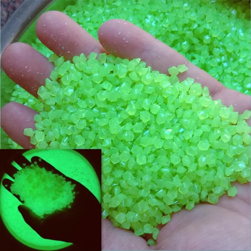 Luminous Sand Glow In Dark Pebbles Stone Home Garden Outdoor Lawn Decoration - Picture 3 of 32