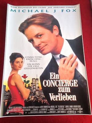 Ein Concierge zum Verlieben Kinoplakat Poster A1, Michael J. Fox, Anwar