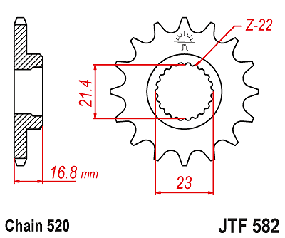 FITS Yamaha XJ600 N 1995-2003 Gold Heavy Duty GTR Chain and Sprocket Kit Set - Picture 5 of 5