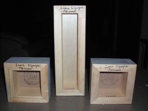 DESERT CACTUS ORIGINAL WALL ART SET OF 3 WALL HANGINGS BRAND NEW STORE STOCK '08 - Picture 4 of 10