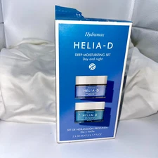Helia-D Deep Moisturizing Set Day and Night Cream Gel By HYDRAMAX 1.7oz X 2