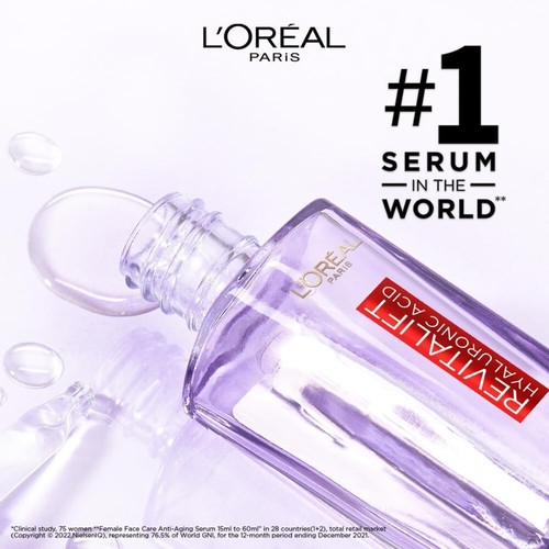 LOréal Paris boutiques Skincare Routine Hydrate Plump Skin Combo Wit Hyaluronic Acid 15ml