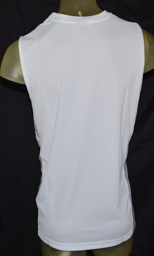 NEW JORDAN PRIME FLY JERSEY SLEEVELESS BASKETBALL MENS L LARGE WHITE SHIRT  - Picture 3 of 4