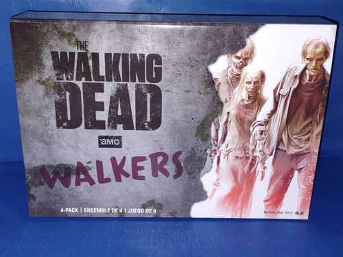 The Walking Dead Walkers 5-Inch Action Figure 4-Pack McFarlane Toys Zombies New - Picture 3 of 5