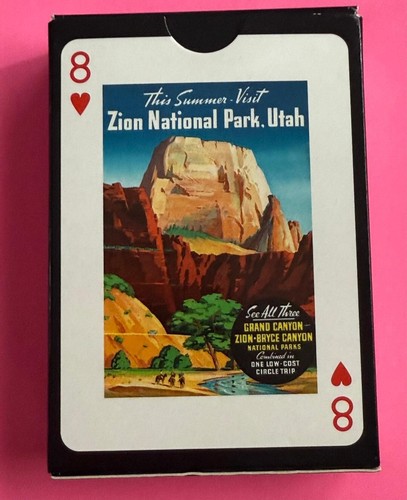 America's Beautiful National Parks Playing Cards ,Piatnik (Cards are sealed) - Picture 2 of 8