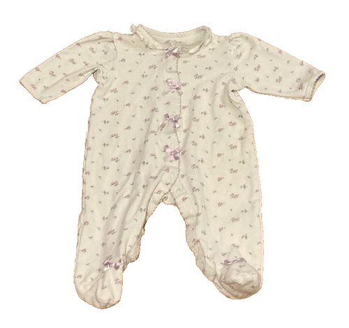 Baby Girl Sleeper Sleep Sack Lot 6 months Carters Little Me... - Picture 5 of 11