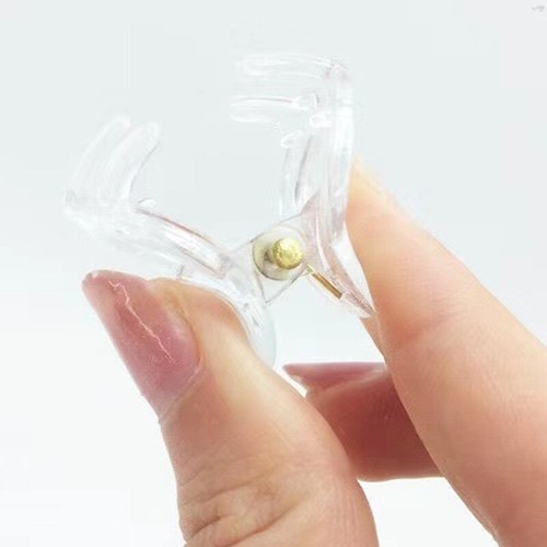 Mini Hair Clips Non-Slip Resin for Paws Hair Claws Lovely Small Hair Cl - Picture 3 of 8