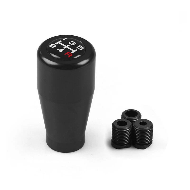 5 Speed Manual Transmission Car Gear Shift Knob Lever Shifter Aluminum + Adapter - Image 4 of 4