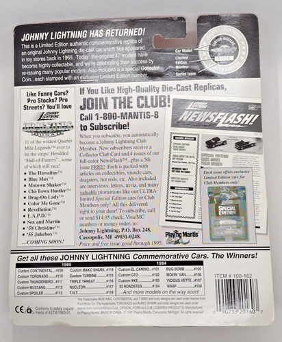 Johnny Lightning Commemorative LE Challengers Series 6 Custom Thunderbird blue - Picture 3 of 3