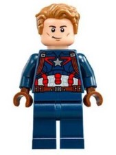 LEGO® Minifig sh0264 - Captain America - Dark Blue Suit