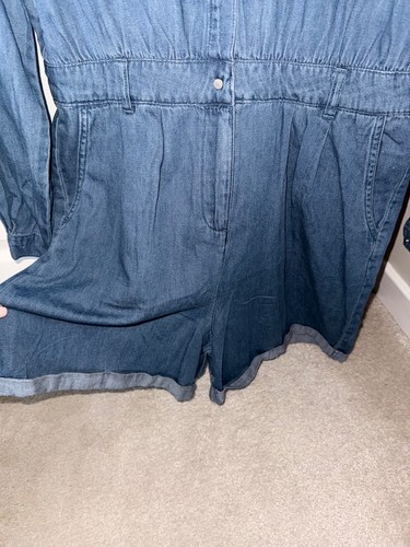 vero moda denim playsuit brand new - Picture 3 of 6