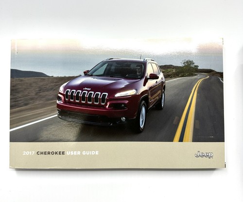 2017 Jeep Cherokee Owners Manual w/ Case OEM - Picture 2 of 11