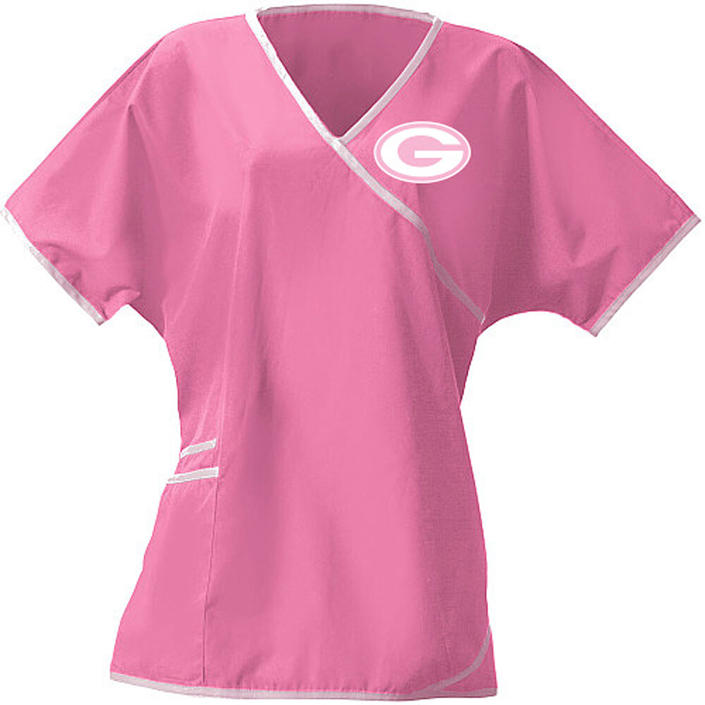 Скраб для борьбы с раком молочной железы Fabrique Innovations Womens NFL Green Bay Packers
