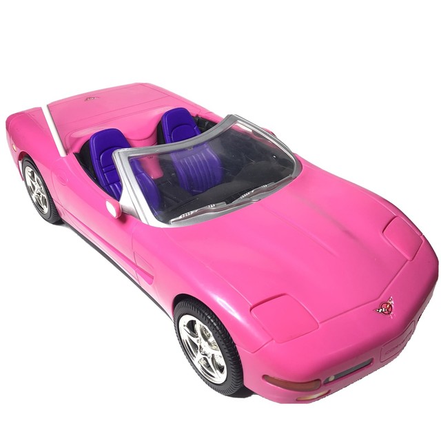 pink barbie corvette power wheels