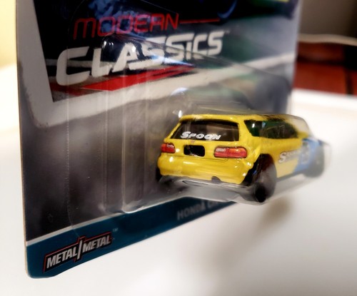 2023 Hot Wheels Premium Modern Classics Yellow Honda Civic EG Car Culture 1/5 - Picture 10 of 13