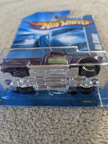 Hot Wheels 2008 All Stars La Troca #042/196 color púrpura envío gratuito a Estados Unidos - Imagen 2 de 4