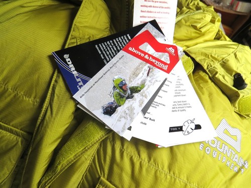 NEW - Mountain Equipment Down Suit XL Expedition Extreme Cold Mountaineering - Picture 4 of 7
