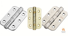 Door Hinge Eclipse 3 In Stainless Steel RADIUS Ball Bearing F/R Grade 7 Hinges