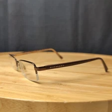 BURBERRY RY1077343 HALF-RIMLESS Eyeglasses Frames Maroon