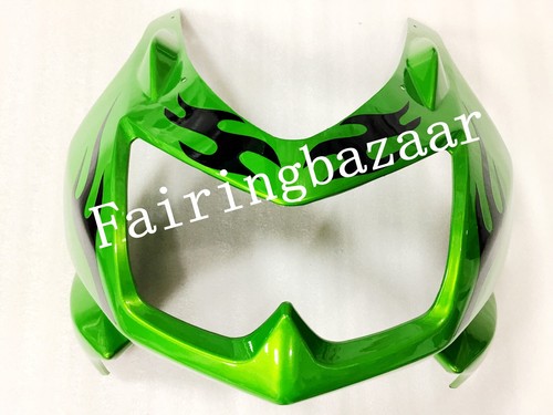 Fit for 2008-12 NINJA 250R Candy Green Black ABS Injection Bodywork Fairing Kit - Foto 2 di 7