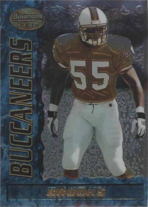 1995 Bowman's Best Derrick Brooks #28 - 1 of 2
