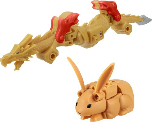 New BANDAI Unitroborn Unitrobo Dragon Rabbit Action Toy Figure from Japan - Picture 2 of 5